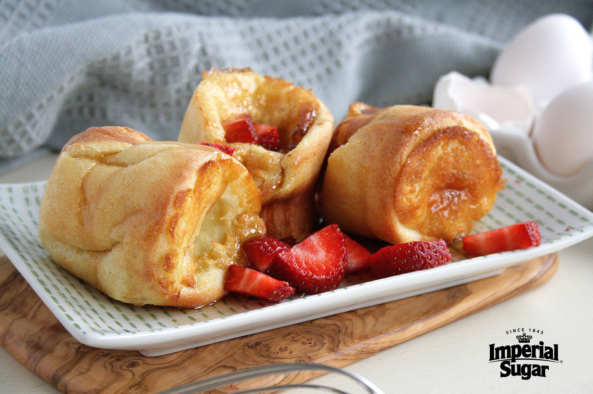 Easy Breakfast Popovers | Dixie Crystals