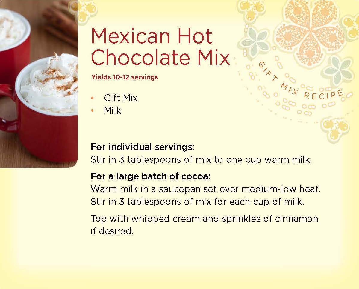 Homemade Hot Chocolate Mix Gift Basket - Jenna Kate at Home