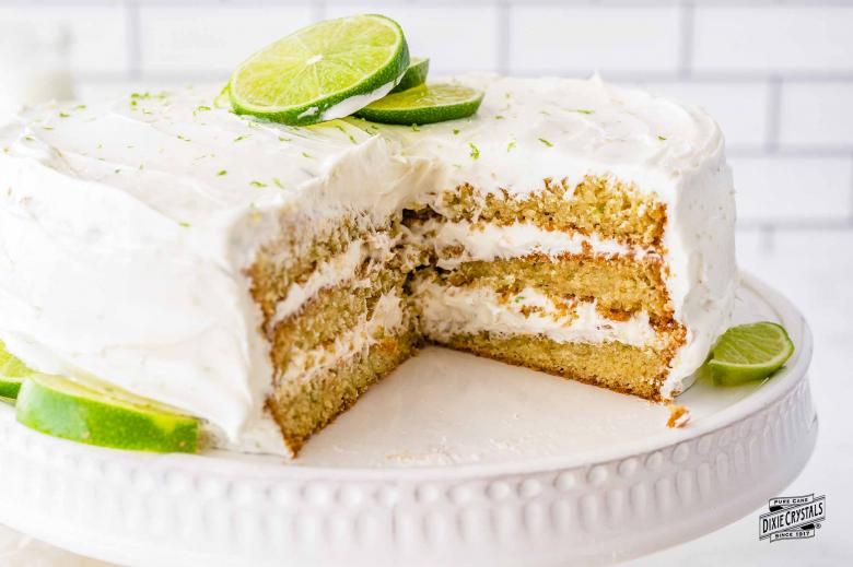 Key Lime Layer Cake | Dixie Crystals