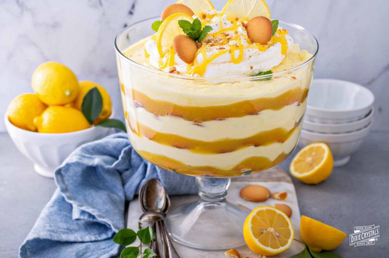 Lemon Self-Saucing Puddings - A Virtual Vegan