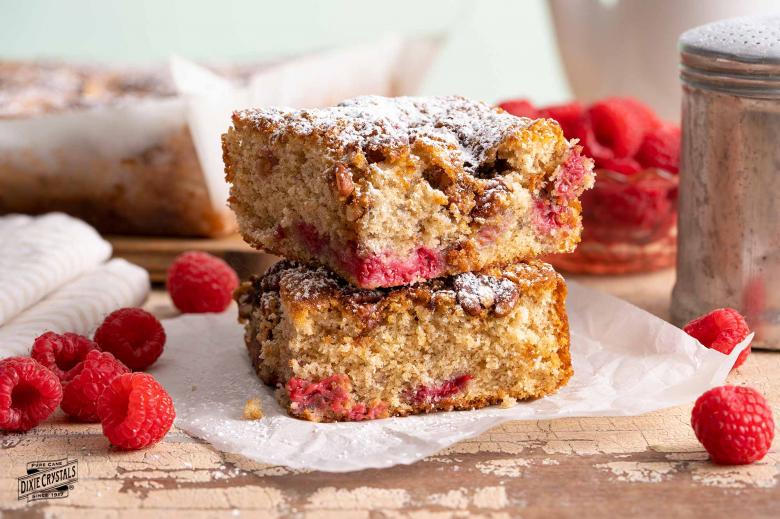 Raspberry Dark Chocolate Coffee Cake » Tide & Thyme