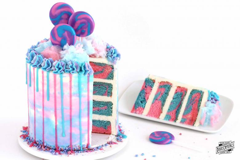 Sugar Candy Overload Cake
