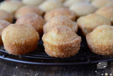 Baked Mini Doughnut Muffins 