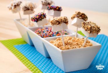 Chocolate Covered Marshmallow Pops imperial