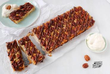 Pecan Pie Tart with Praline Cream