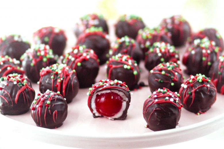 Homemade Cherry Cordials