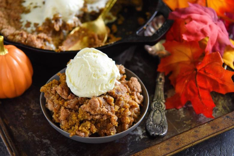 Pumpkin Pie Crisp