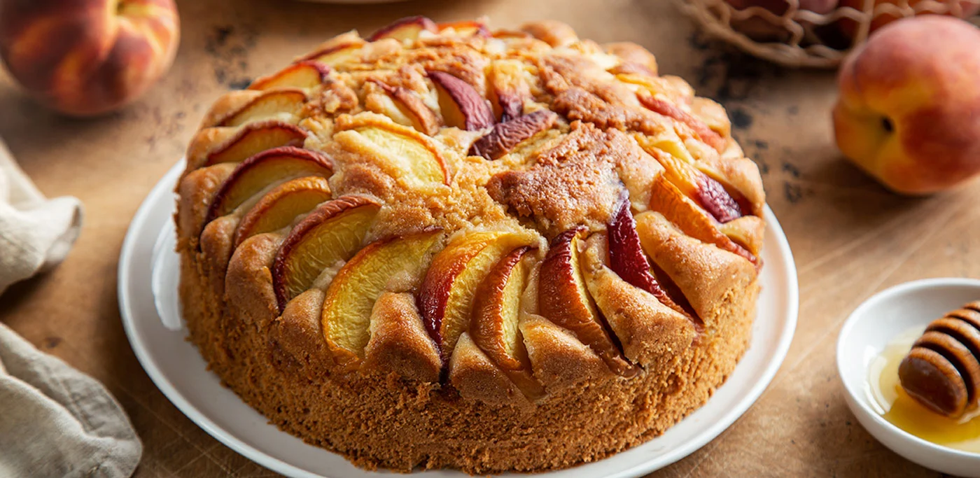 Peach Upside-Down Cake