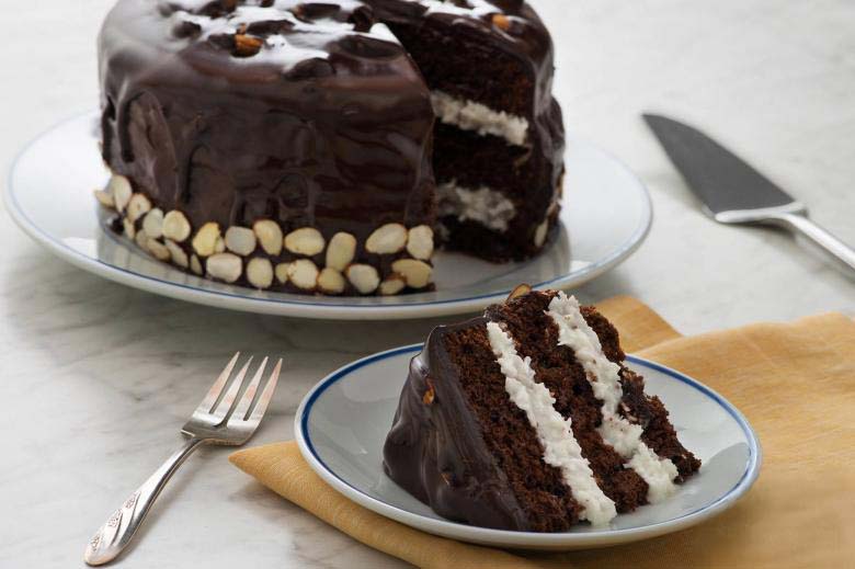 Almond Joy Layer Cake