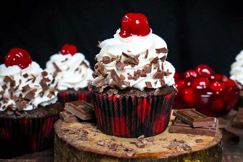 Black Forest Cupcakes