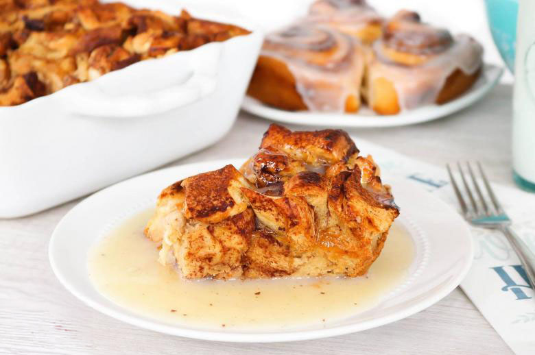Cinnamon Roll Bread Pudding