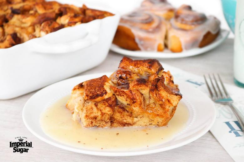 Cinnamon Roll Bread Pudding
