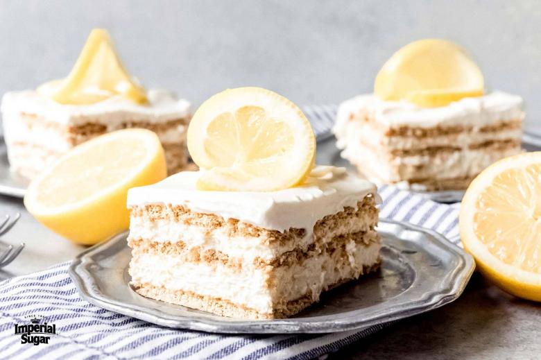 Lemon Icebox Cake - Dixie Crystals
