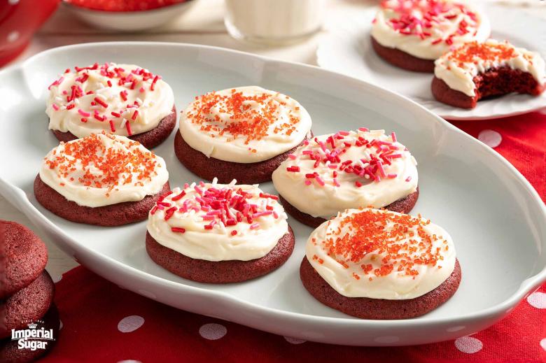 Red Velvet Cookies - Dixie Crystals