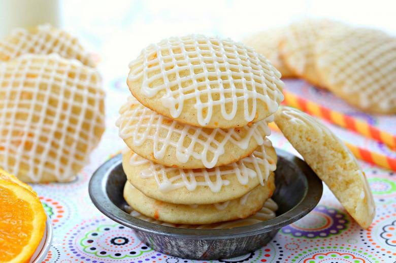 Soft Cardamom Orange Cookies