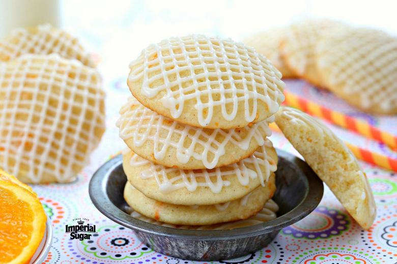 Soft Cardamom Orange Cookies