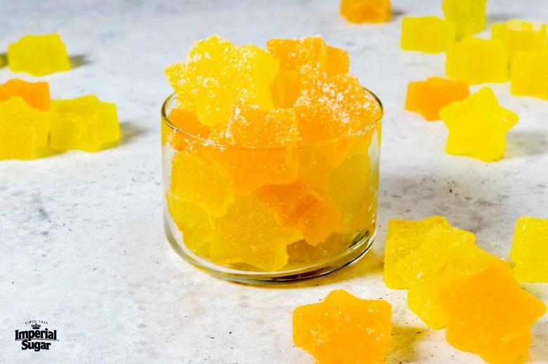Homemade Citrus Gumdrops