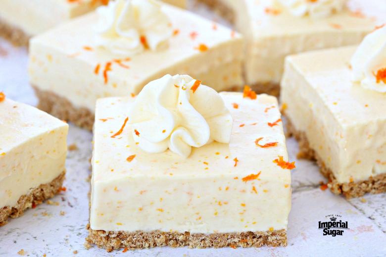 Orange Dreamsicle Bars
