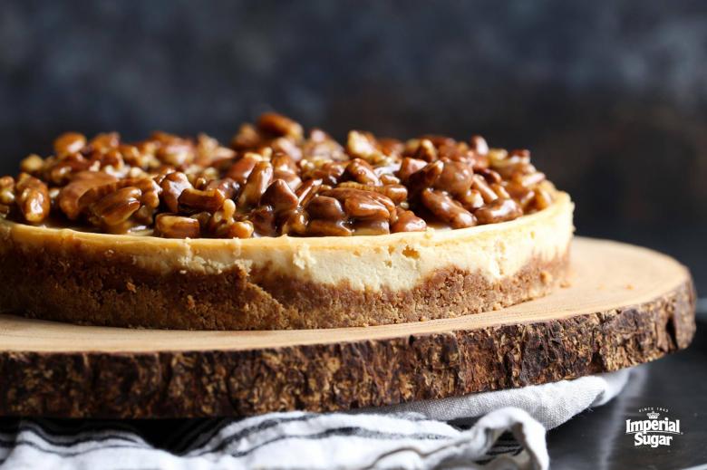 Pecan Pie Cheesecake - Dixie Crystals