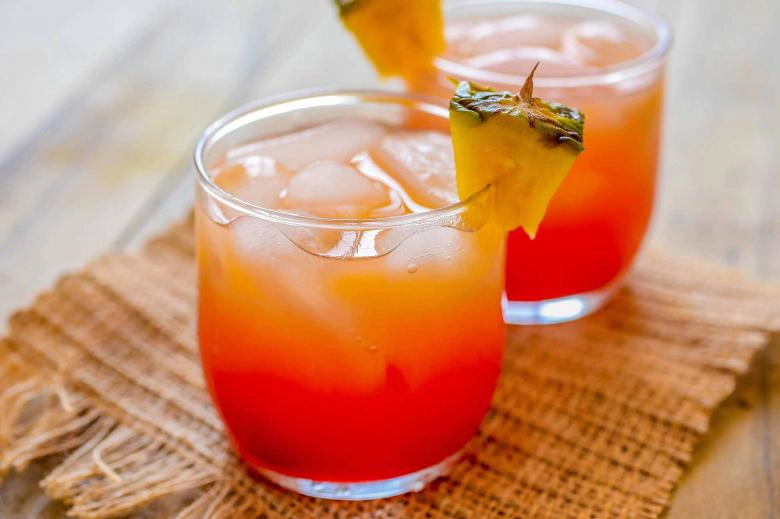 Coconut Rum Cocktail