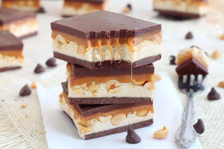 Homemade Snickers® Bar